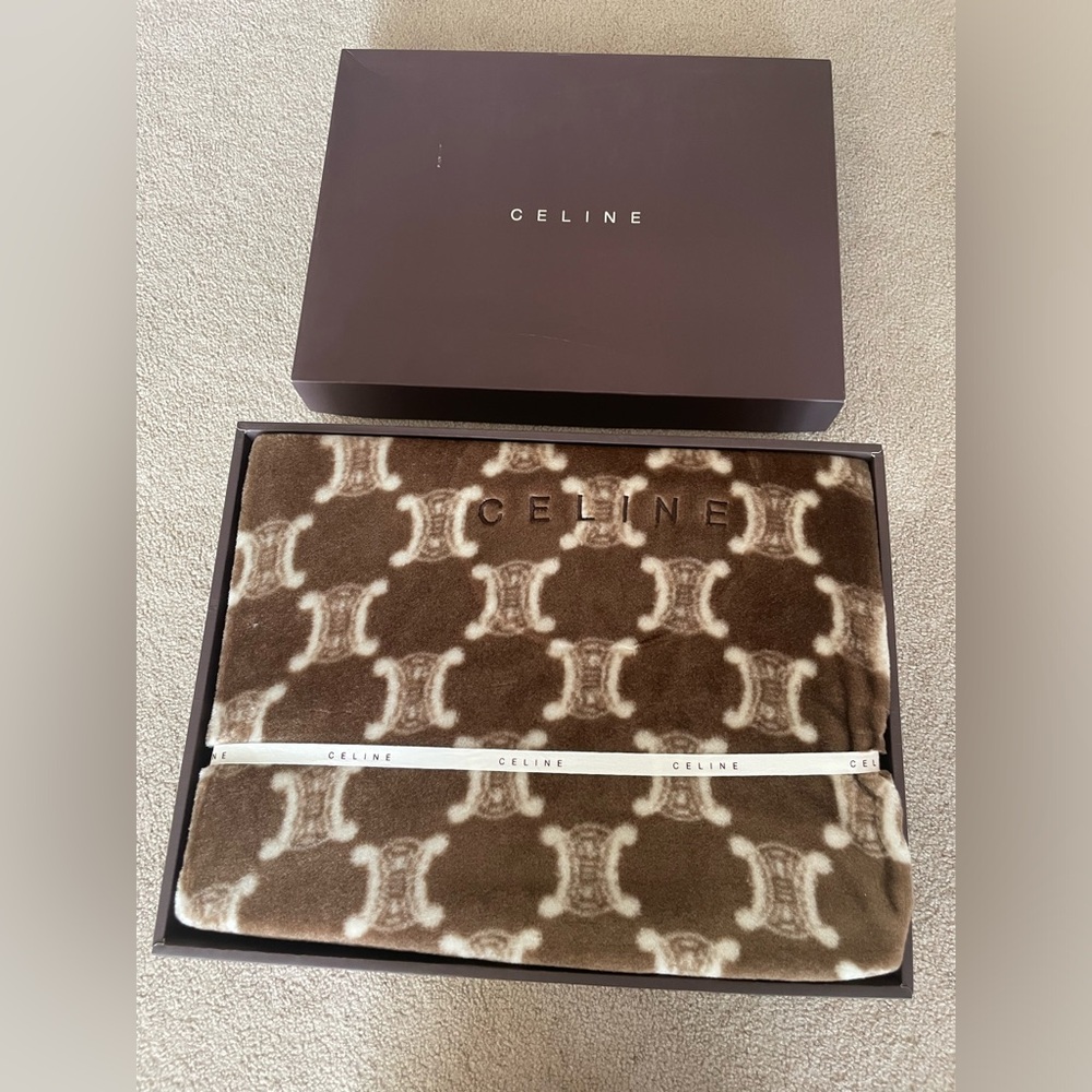 Celine Throw Blanket with Box (Brand New)